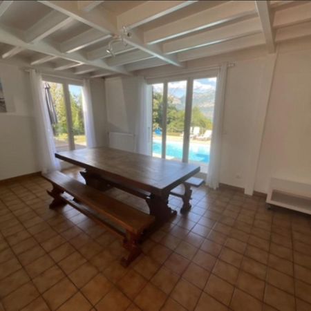 Villa Avec Piscine, Vue Lac Et Montagne Sevrier Exterior photo