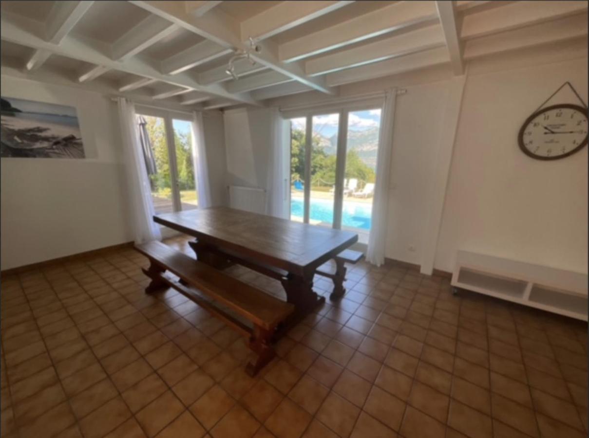 Villa Avec Piscine, Vue Lac Et Montagne Sevrier Exterior photo