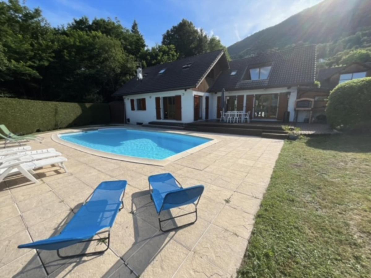Villa Avec Piscine, Vue Lac Et Montagne Sevrier Exterior photo